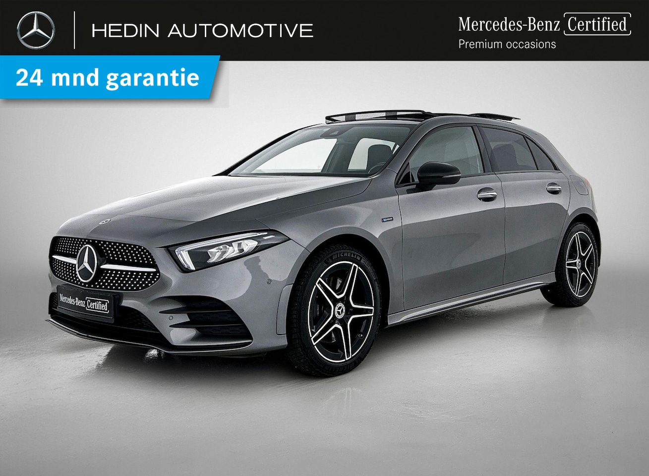 Mercedes-Benz A-klasse - A 250e Automaat AMG Line | Premium Pakket | Nightpakket | Parkeerpakket | Keyless Go | Sto - AutoWereld.nl
