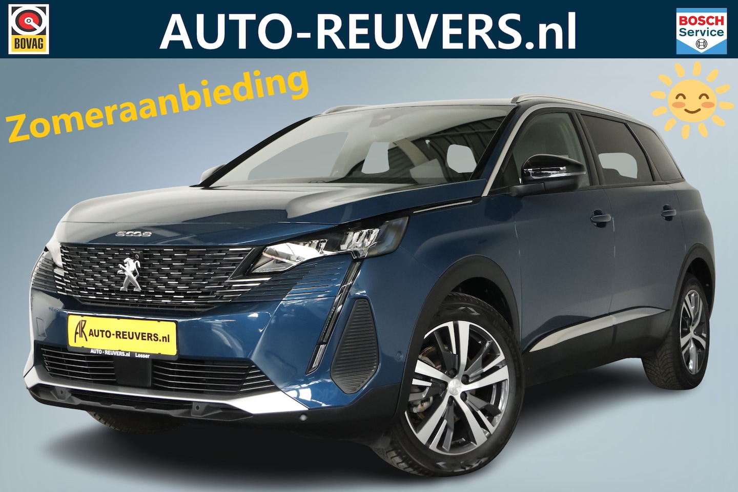 Peugeot 5008 - 1.2 PureTech Allure Pack 7pers / LED / Navi / CarPlay / Cam - AutoWereld.nl