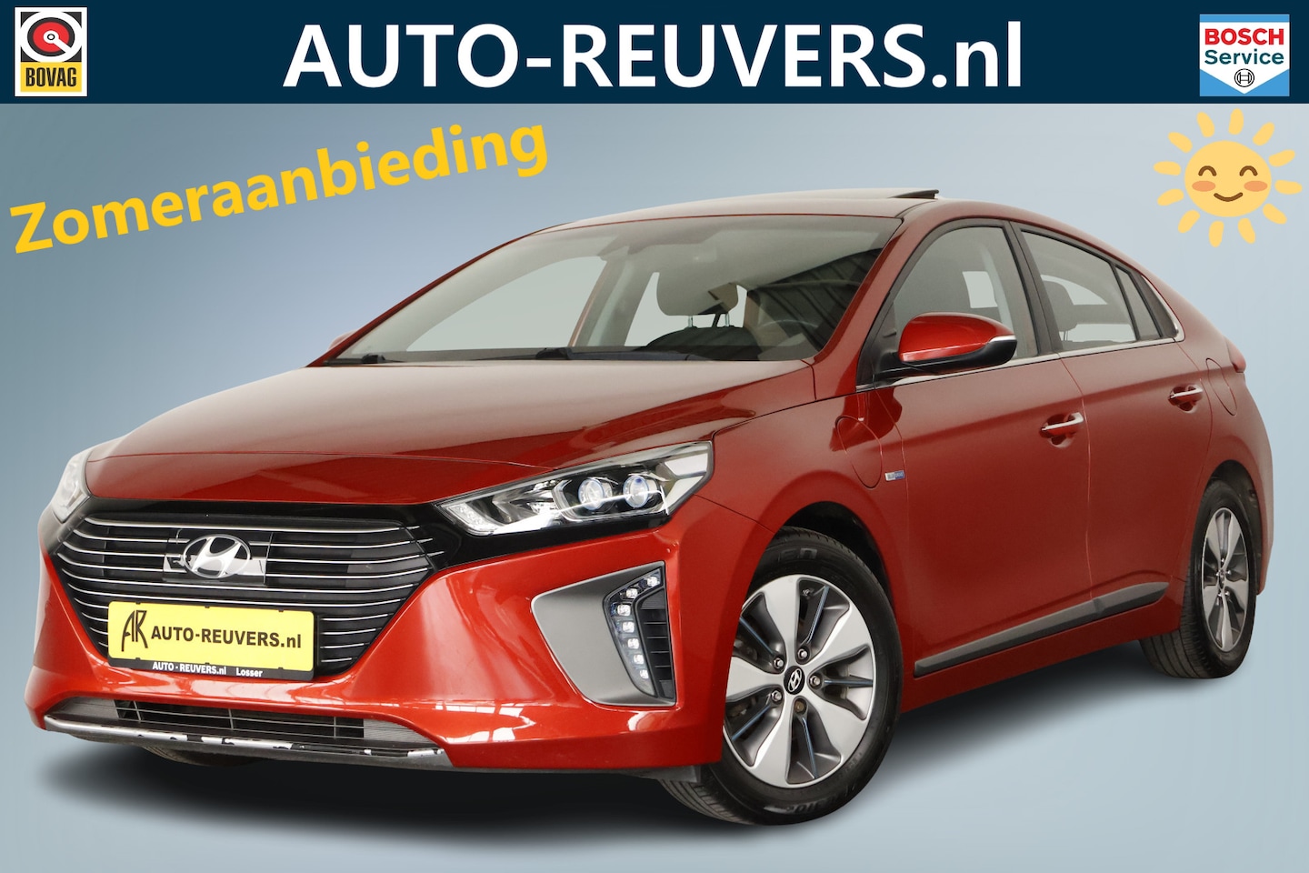 Hyundai IONIQ - 1.6 GDi PHEV Premium / LED / Opendak / Navi / Cam / CarPlay - AutoWereld.nl