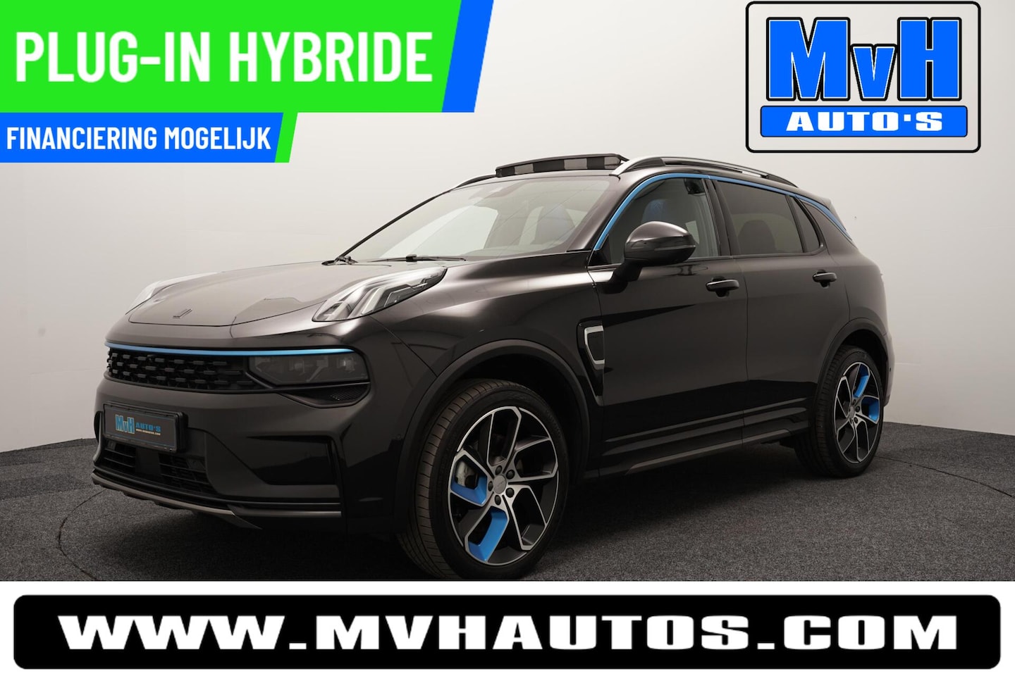 Lynk & Co 01 - 1.5 Plug-in Hybride|ZWARTE.HEMEL|LEER|360ºCAM|NAP - AutoWereld.nl