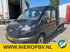 Ford Transit - 2.0TDCI Dubbelcabine Openlaadbak Airco Cruisecontrol Trekhaak 50000KM EURO 6