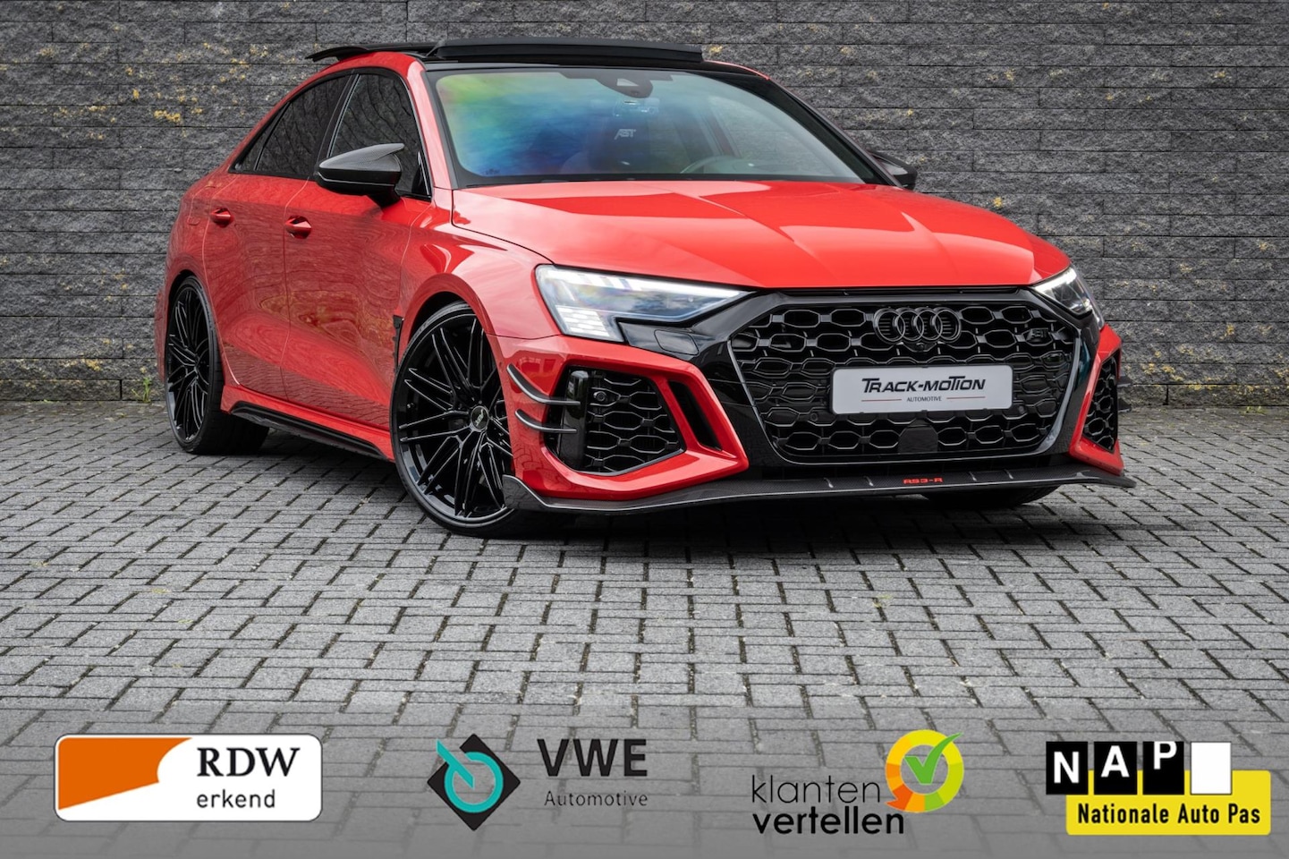 Audi A3 Limousine - 2.5 TFSI RS 3 quattro 1 of 200 ABT origineel RS3 FULL OPTIONS - AutoWereld.nl