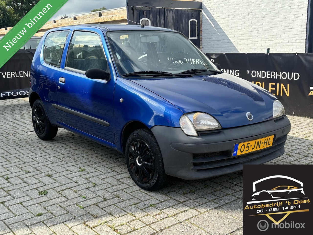 Fiat Seicento - 1.1 S lage km stand NAP met apk keuring - AutoWereld.nl