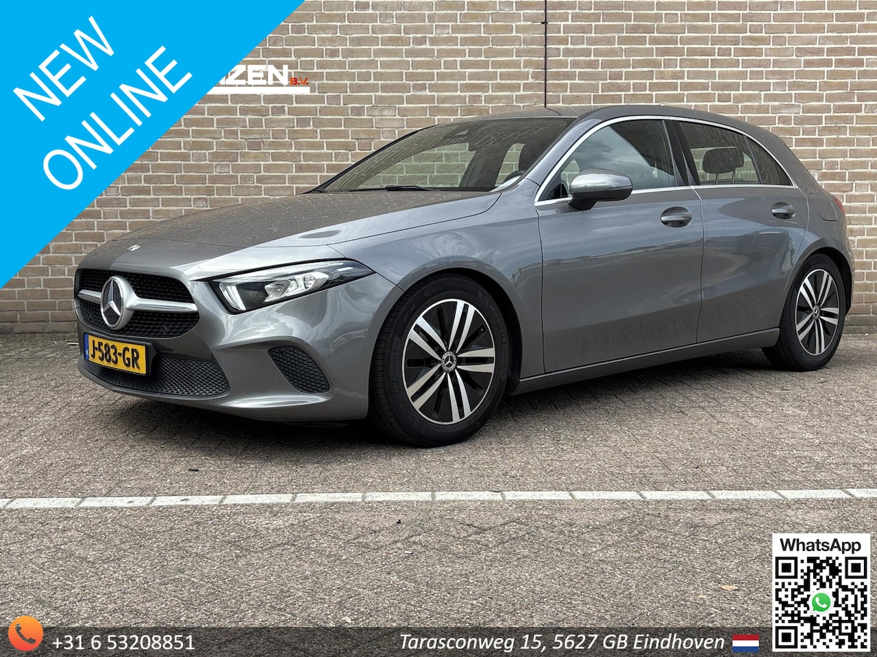 Mercedes-Benz A-klasse - 180 Premium € 11.900 NETTO | Leder | Climate | Cruise | Navi | PDC | Stoelverwarming | - AutoWereld.nl