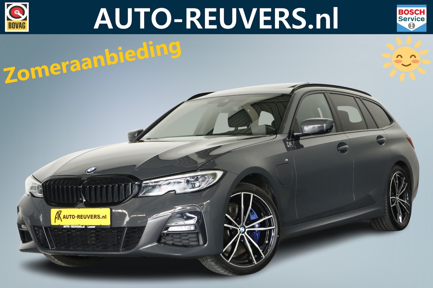 BMW 3-serie Touring - 330e xDrive M-Sport / Opendak / HUD / Carbon / LaserLED / Trekhaak - AutoWereld.nl