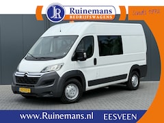 Citroën Jumper - 2.2 HDI 131 PK ZWAAR / L2H2 / 1e EIG. / 7-PERS DUBBELE CABINE / AIRCO / 3 TONS TREKHAAK /