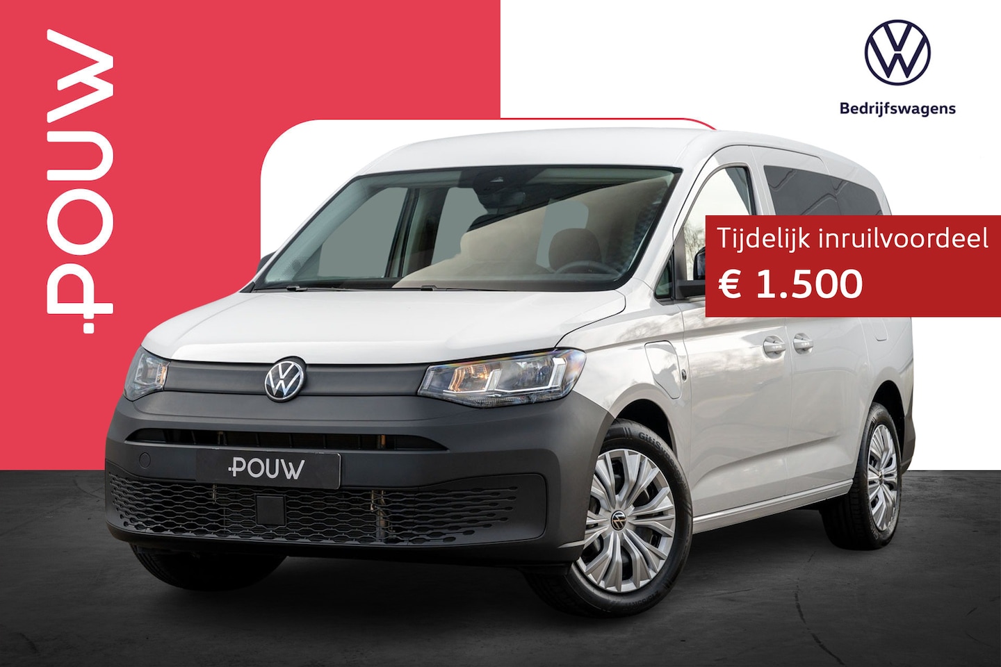 Volkswagen Caddy Maxi - Kombi 1.5 TSI 150pk DSG Hybride | Trekhaak | Navigatie - AutoWereld.nl