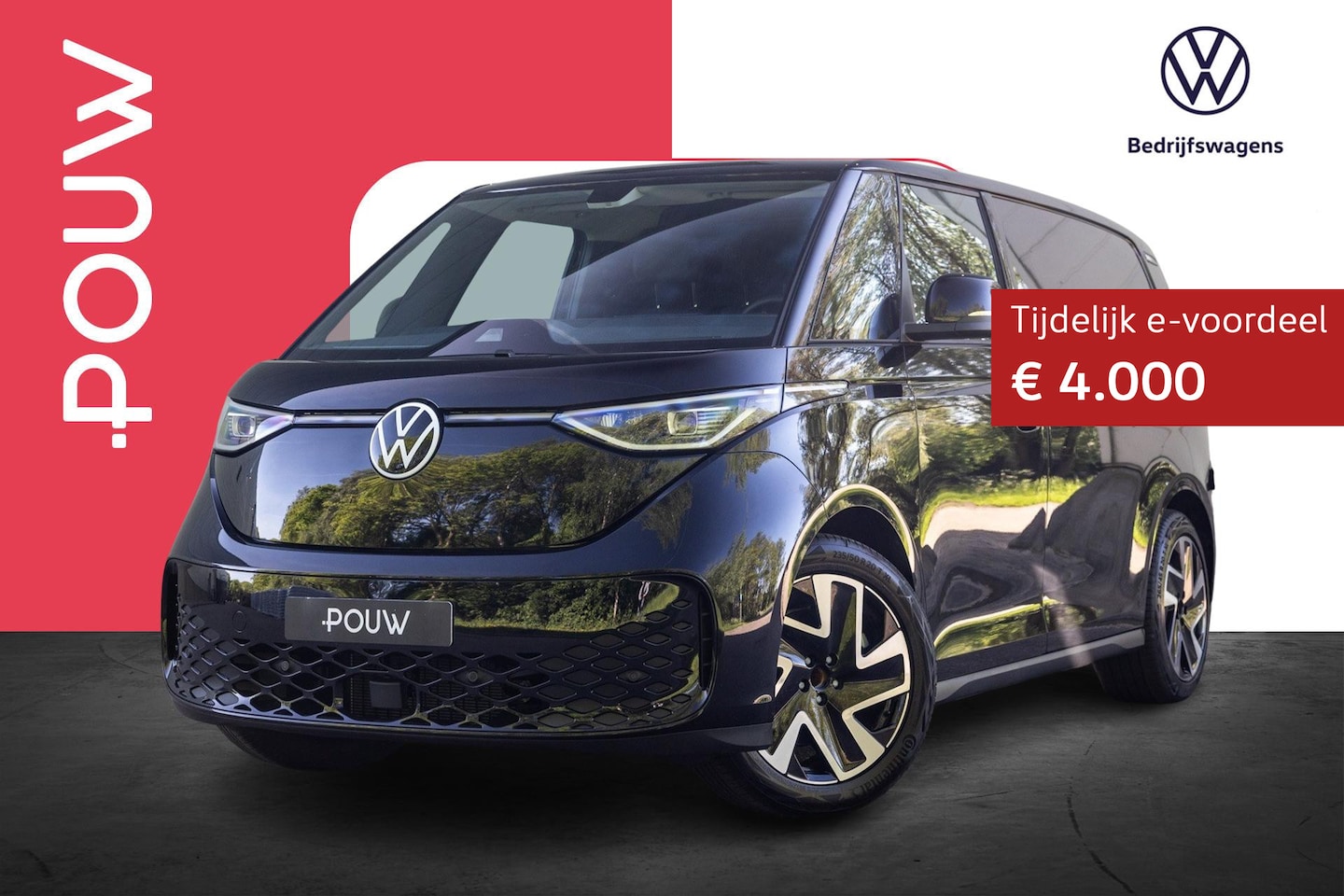 Volkswagen ID. Buzz Cargo - 286pk Bulli Edition 79 kWh | Trekhaak Wegklapbaar | 20" Velgen - AutoWereld.nl