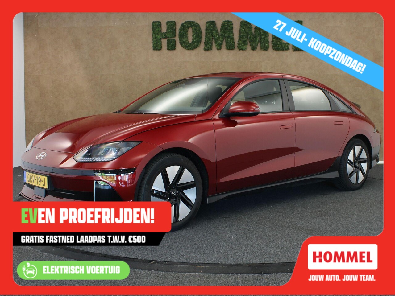Hyundai IONIQ 6 - Style 53 kWh SOH 99.3%! - ORIGINEEL NEDERLANDSE AUTO - 350KM ACTIERADIUS  - ELEKTRISCHE AC - AutoWereld.nl