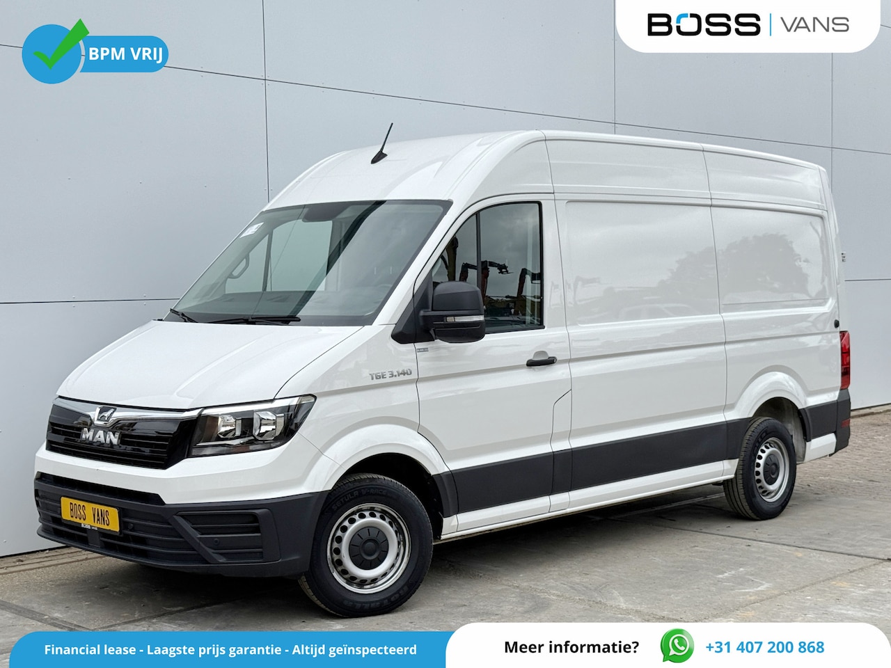 MAN TGE - 3.140 2.0 TDI Automaat L3H3 Airco Cruise Control Camera Parkeersensoren - AutoWereld.nl