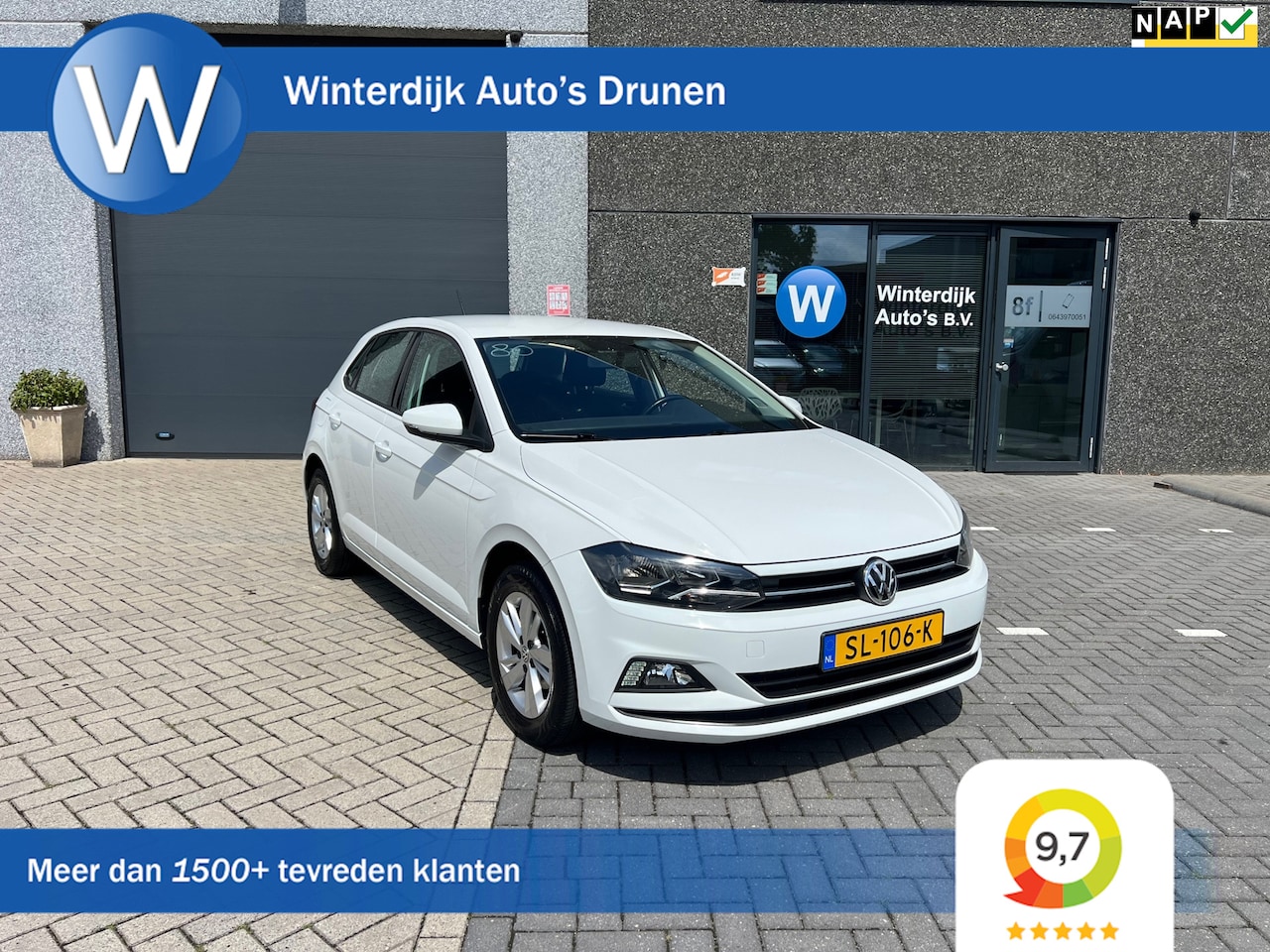 Volkswagen Polo - 1.0 TSI Comfortline Airco, Navigatie, Cruise - AutoWereld.nl