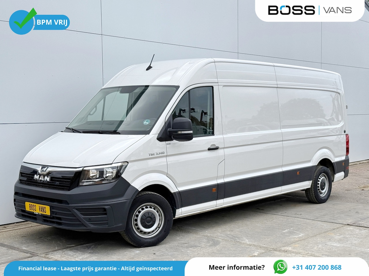 MAN TGE - 3.140 2.0 TDI L4H3 Airco Cruise Control Carplay Trekhaak Camera Standkachel Parkeersensore - AutoWereld.nl