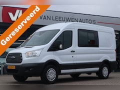 Ford Transit - 350 2.2 TDCI L2H2 DC Trend | Dubbel Cabine | 7 Zits | Airco | Navigatie | Camera |