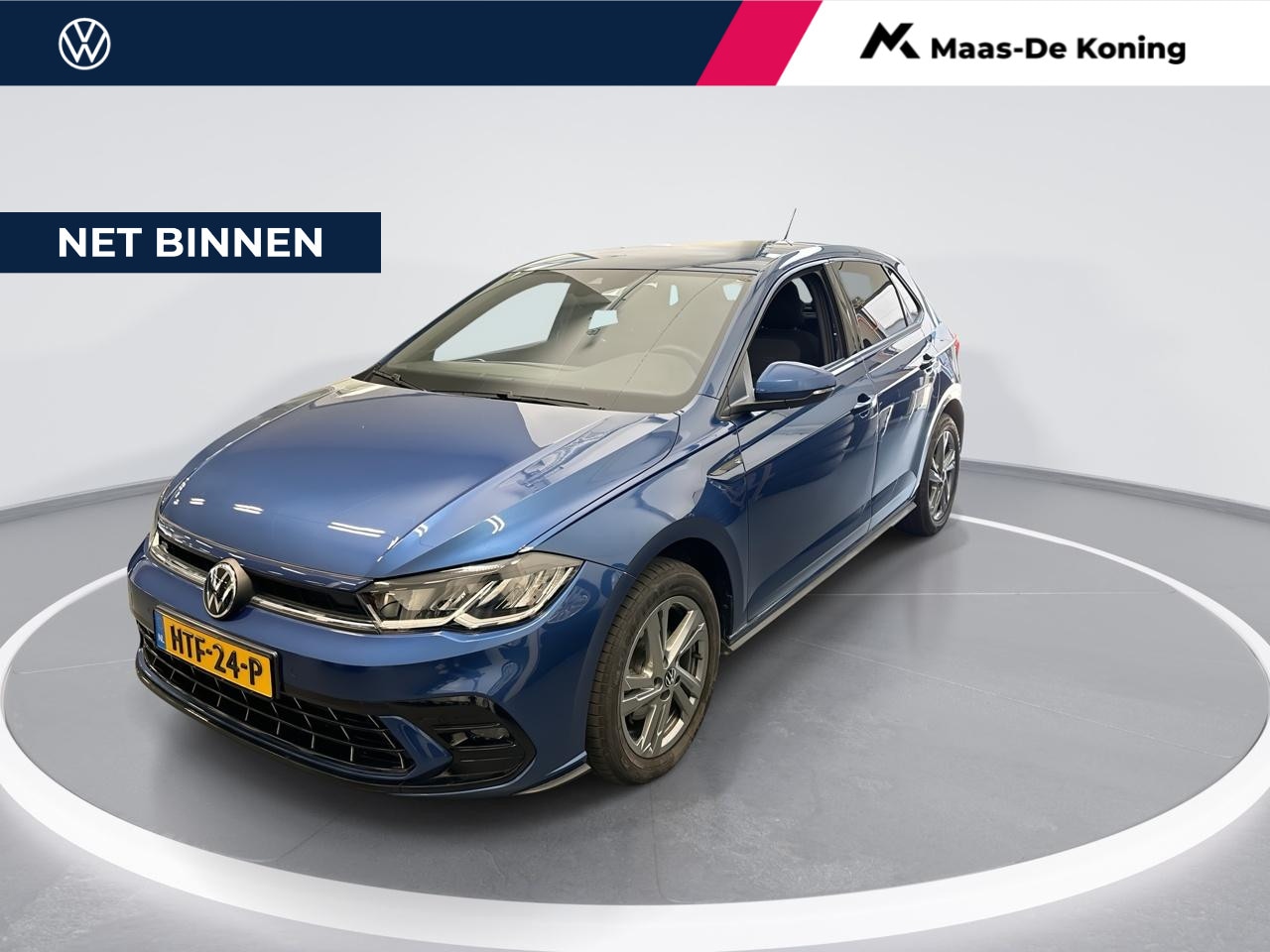 Volkswagen Polo - 1.0 TSI 110pk DSG R-Line · Camera · Apple/Android Car Play · ACC · 16'' Velgen · - AutoWereld.nl