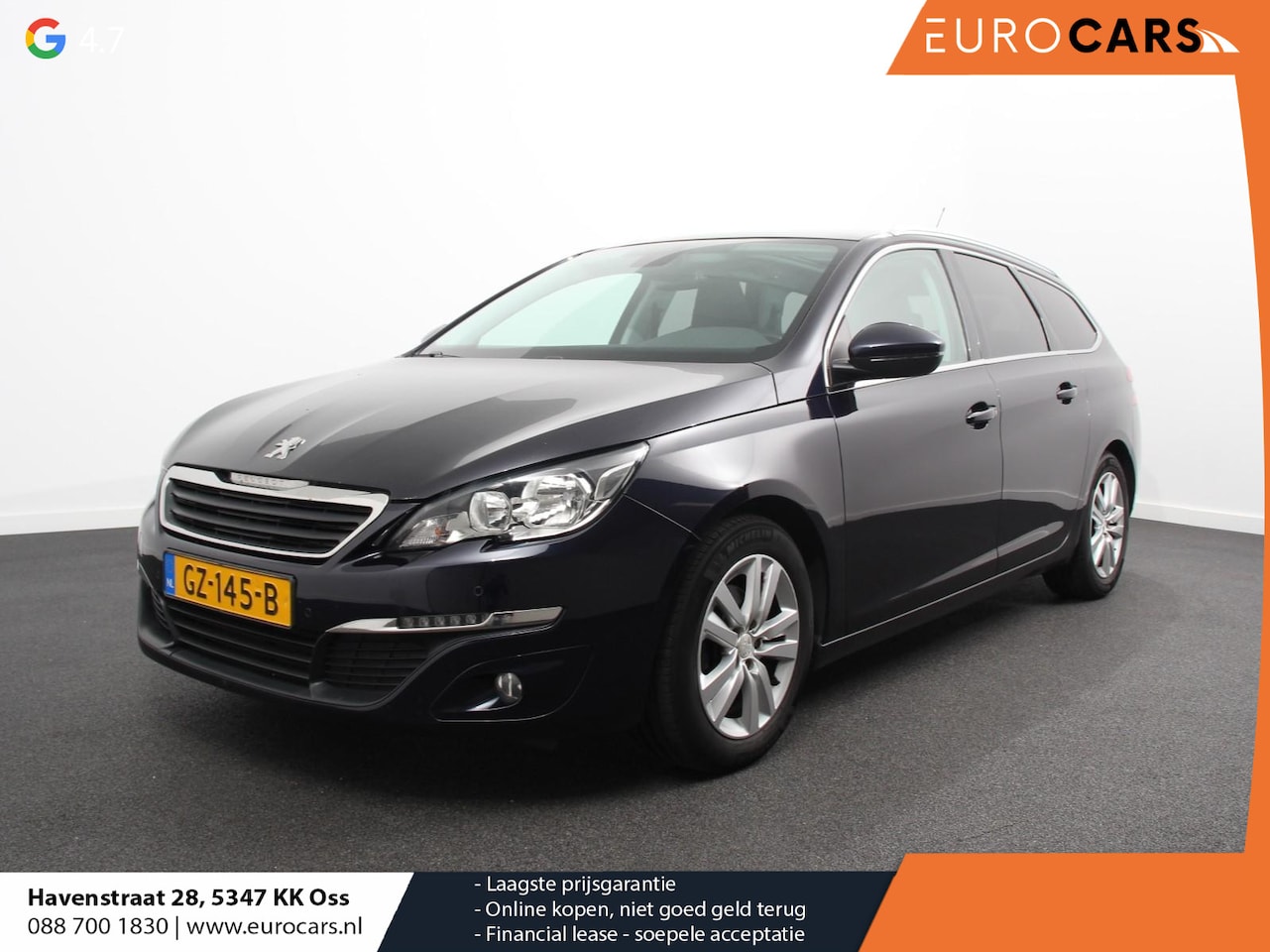Peugeot 308 SW - 1.6 BlueHDI Blue Lease Executive Pack | Panorama dak | Navigatie | Trekhaak | Climate Cont - AutoWereld.nl