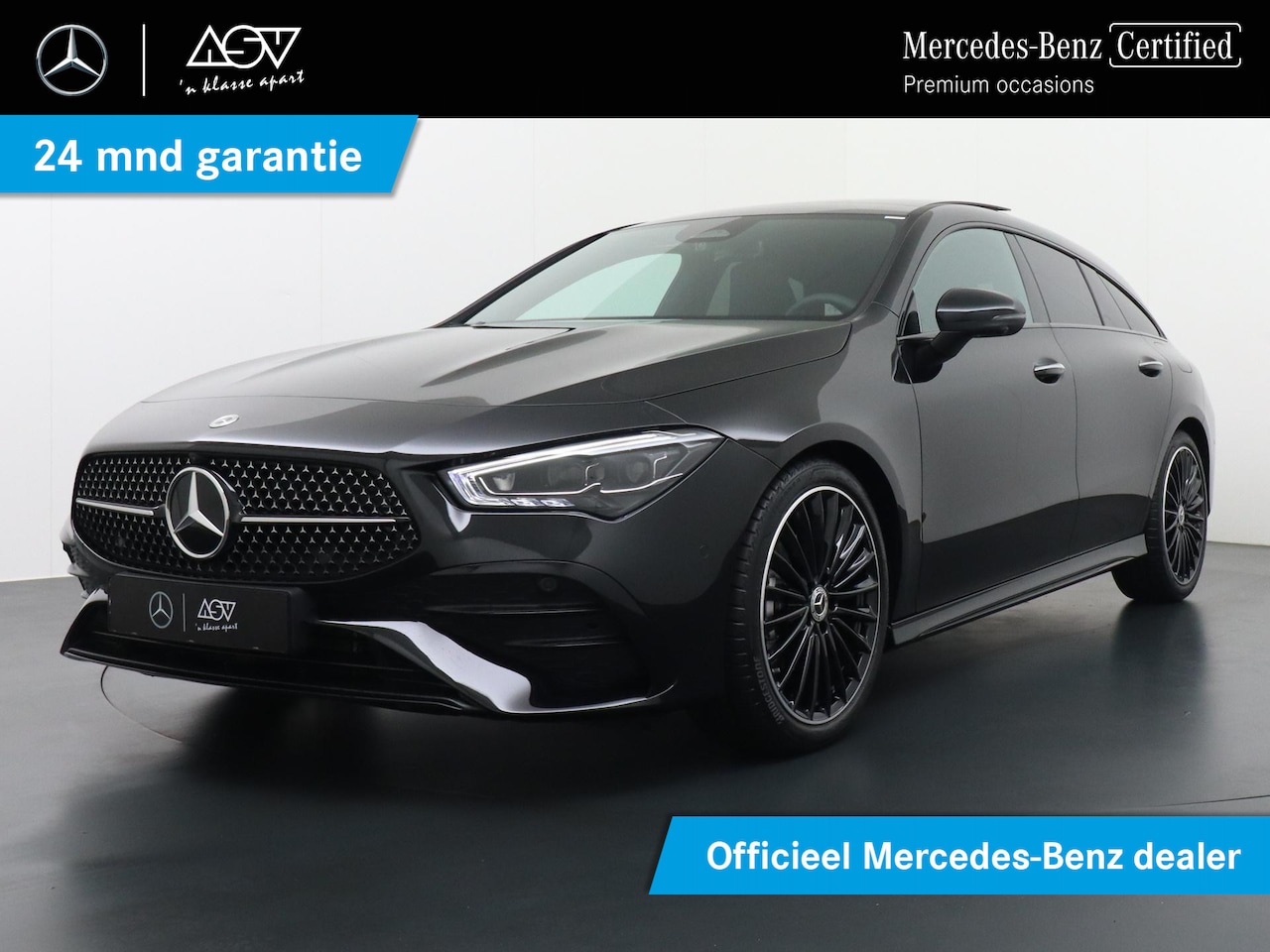 Mercedes-Benz CLA-klasse Shooting Brake - 180 Star Edition AMG Line | Panorama - Schuifdak | Head-Up Display | 360° Camera | Multibe - AutoWereld.nl
