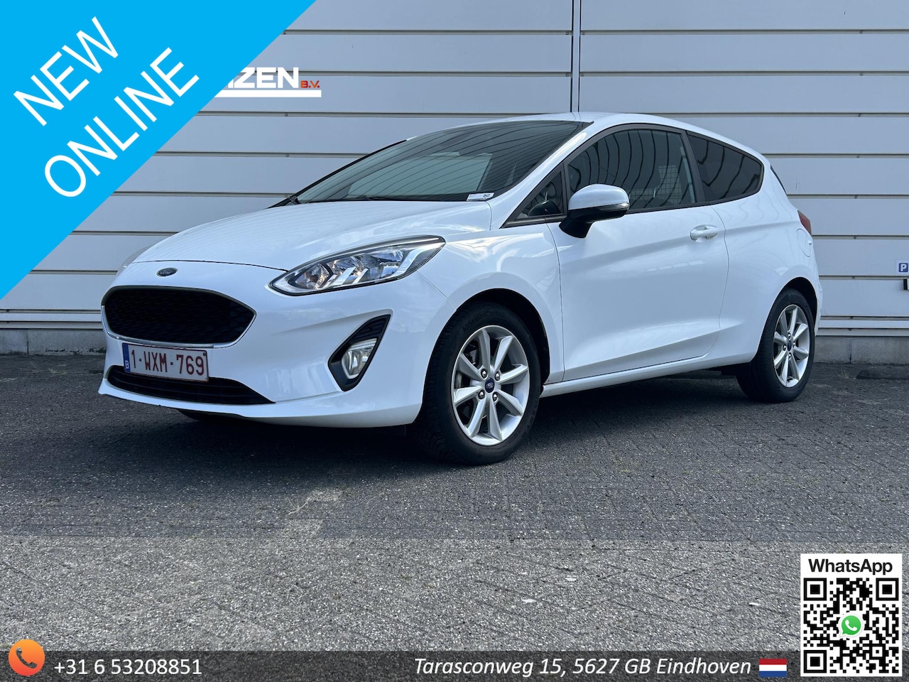 Ford Fiesta - 1.5 TDCi Trend € 5.750 NETTO | GRIJS KENTEKEN | Airco | Navi | Camera | - AutoWereld.nl