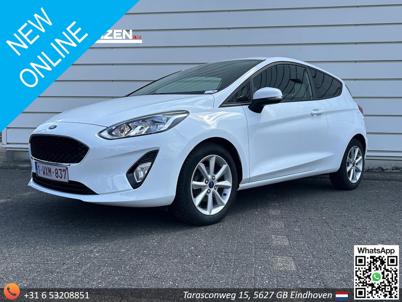 Ford Fiesta - 1.5 TDCi Trend € 5.750 NETTO | GRIJS KENTEKEN | Airco | Navi | Camera | - AutoWereld.nl