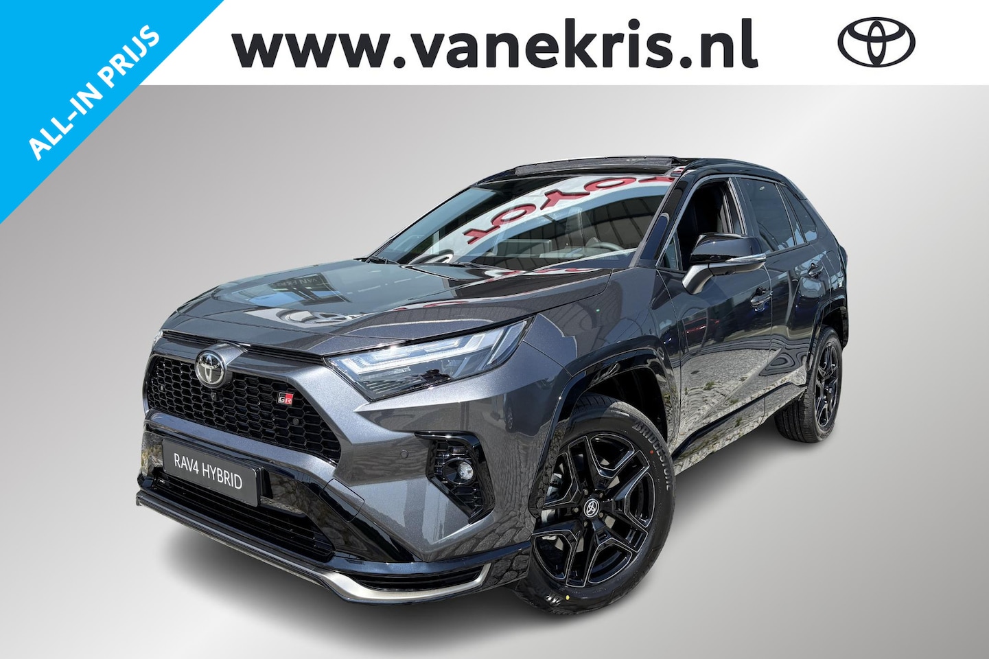 Toyota RAV4 - 2.5 Plug-in Hybrid AWD GR SPORT 2.5 Plug-in Hybrid AWD GR SPORT, GR sport Pack, Panoramisch schuifdak, Direct leverbaar! - AutoWereld.nl