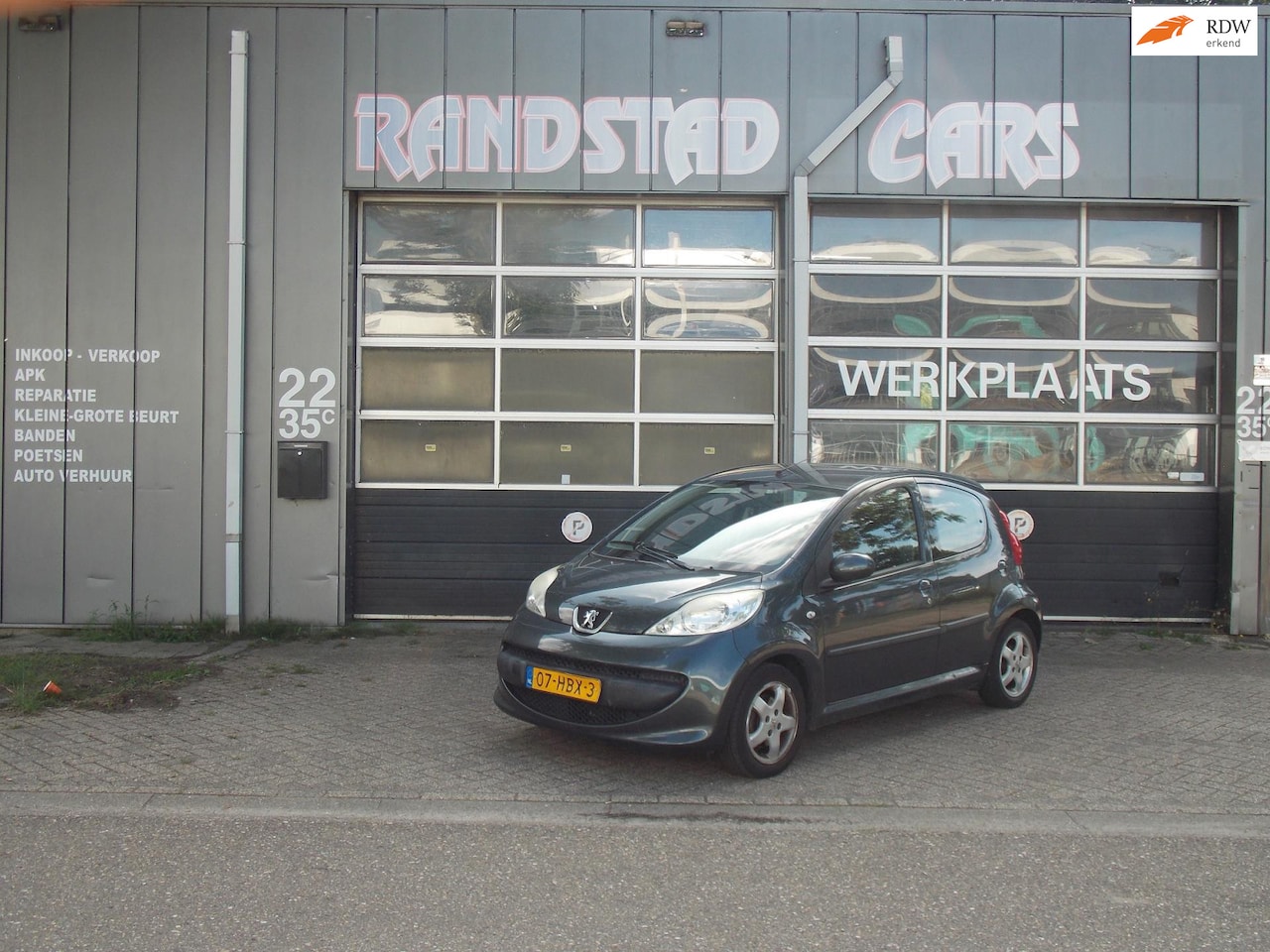 Peugeot 107 - 1.0-12V XS Automaat Airco Elek Pakket 5Deurs nieuwe apk 2008bj - AutoWereld.nl