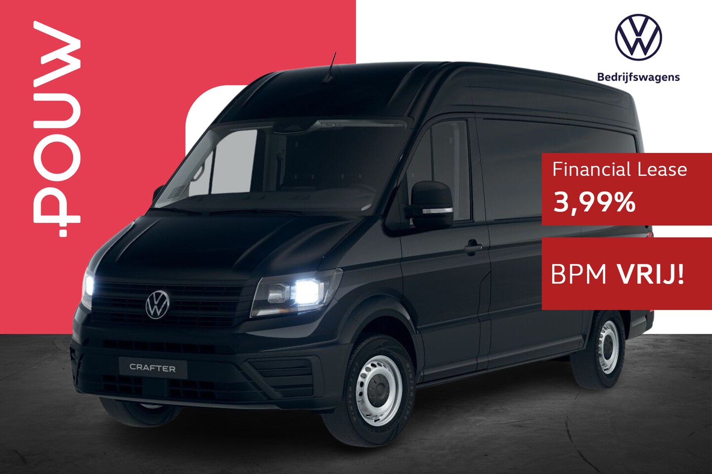 Volkswagen Crafter - 30 2.0 TDI 140pk L3H3 Trendline | Navigatie & Multimedia Pakket | Trekhaak - AutoWereld.nl