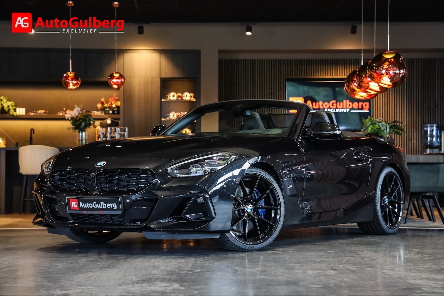 BMW Z4 Roadster - M40i High Exe Black Edition Plus !6900KM!Sportstoelen+ Leder/ Verwarming/ Memory, Head-Up, - AutoWereld.nl