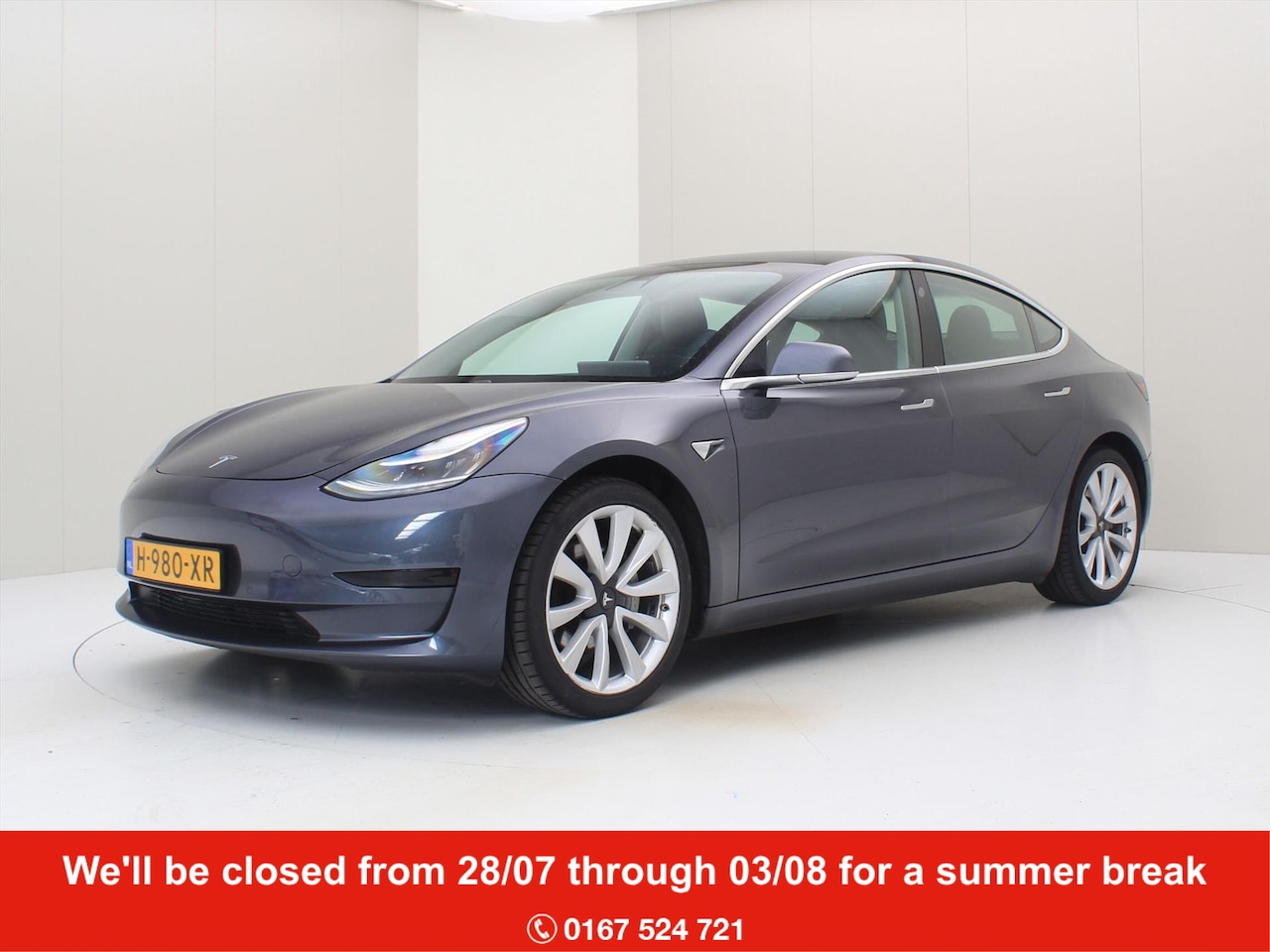 Tesla Model 3 - Standard RWD Plus [ AUTOPILOT+19" LMV+60 kWh+PREMIUM AUDIO ] - AutoWereld.nl