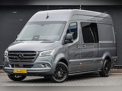 Mercedes-Benz Sprinter - L2H2 319Cdi 190Pk 9G-Tronic | Dubbel Cabine | 5-Persoons | RWD | 2xSchuifdeur | 360° Camer