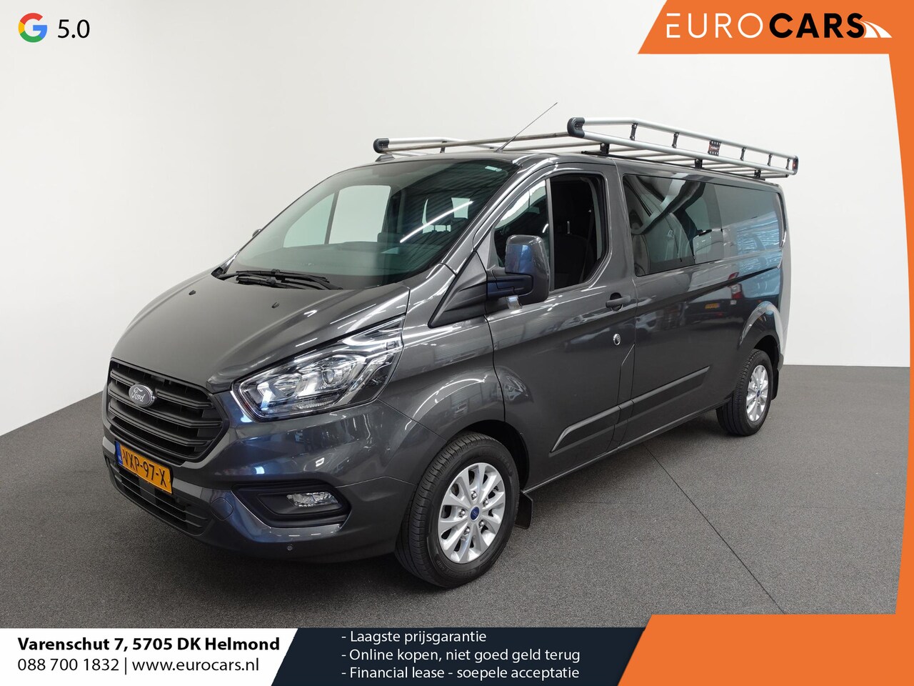 Ford Transit Custom - 130pk Automaat L2H1 Trend Dubbele cabine Navigatie Cruise control Camera Parkeersensoren I - AutoWereld.nl