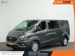 Ford Transit Custom - 300 2.0 TDCI L2H1 Limited Dubbele Cabine Automaat Navigatie Airco 2 Schuifdeuren Trekhaak