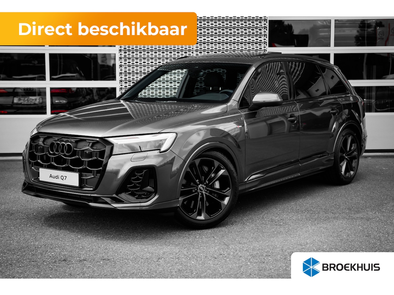 Audi Q7 - Pro Line S | Bekleding leder/alcantara incl. ruitstiksel en "S" logo | LED-koplampen | Opt - AutoWereld.nl