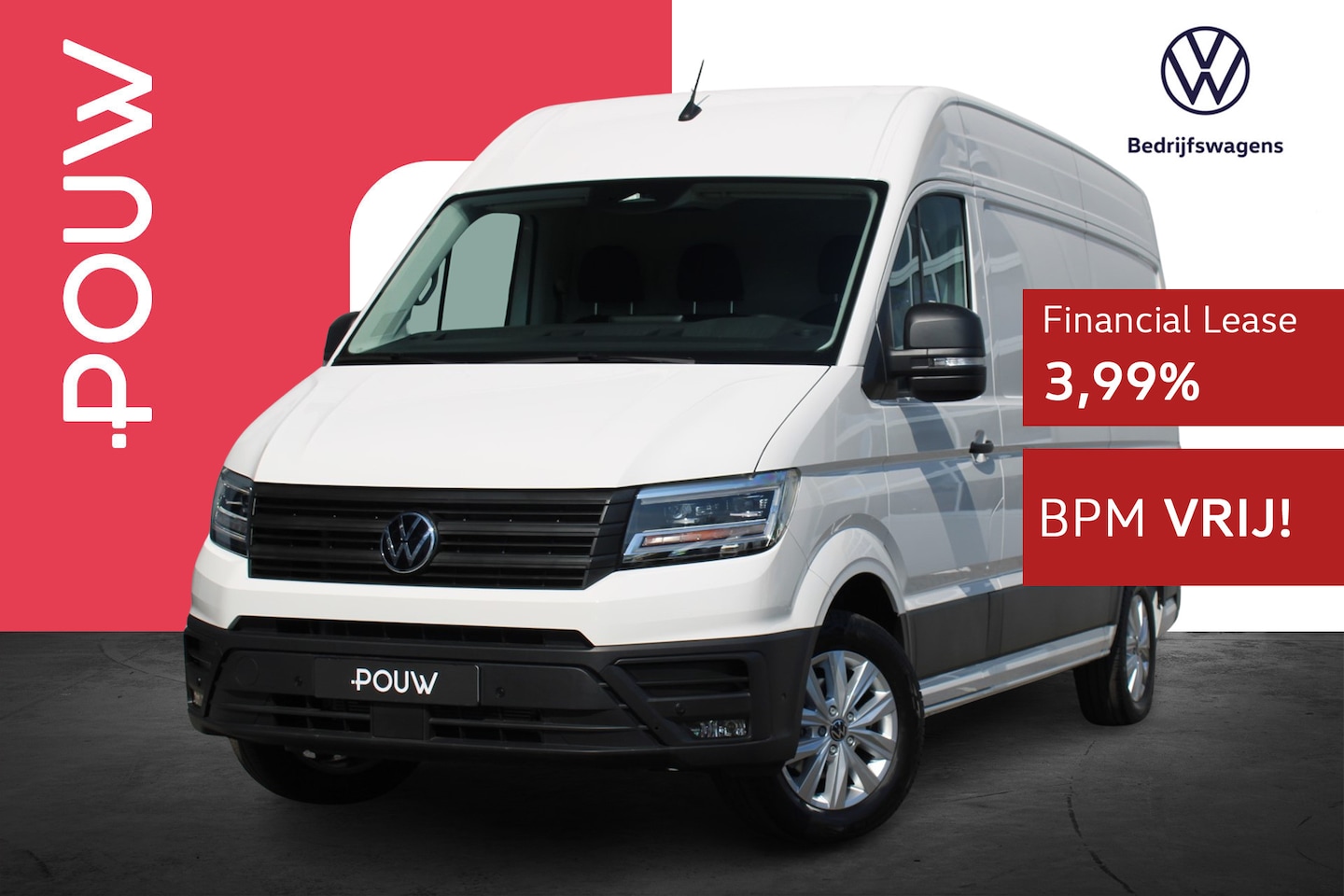 Volkswagen Crafter - Bedrijfswagens 35 2.0 TDI 140pk L3H2 Exclusive | Multimedia Navigatiepakket | Trekhaak - AutoWereld.nl