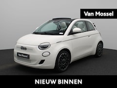Fiat 500 C - 500e La Prima 42 kWh | NAVIGATIE | ACHTERUITRIJCAMERA | STOELVERWARMING | LEDEREN STOELEN