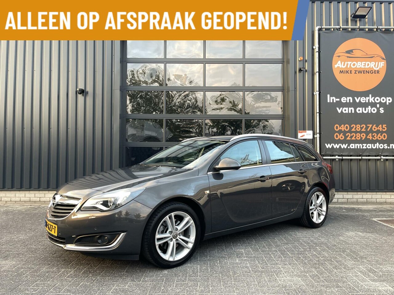 Opel Insignia Sports Tourer - 1.6 T 170PK NAVIGATIE|LEER|TREKHAAK|STOELVERWARMING|BLUETOOTH - AutoWereld.nl