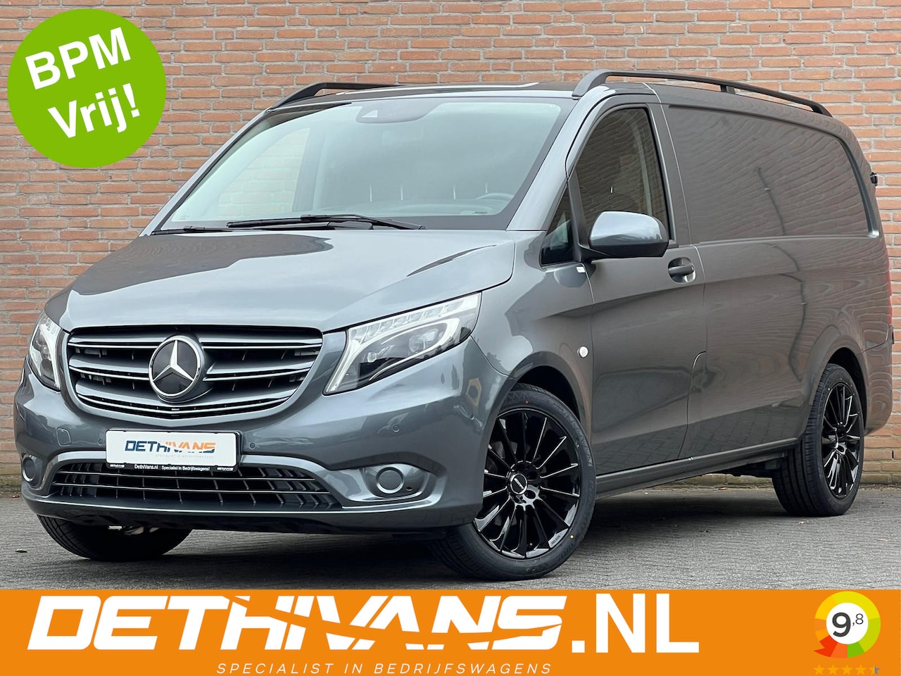Mercedes-Benz Vito - 116CDI 164PK Lang 9G-Tronic / Carplay / LED / Topstaat - AutoWereld.nl