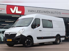 Opel Movano - 2.3 CDTI L2H3 Dubbel Cabine | Airco | Trekhaak | Cruise