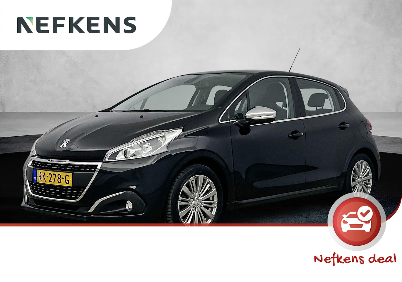 Peugeot 208 - 82 pk Allure | Carplay| Parkeersensoren | Navigatie | 16"LMV | 4 seizoenen Banden - AutoWereld.nl