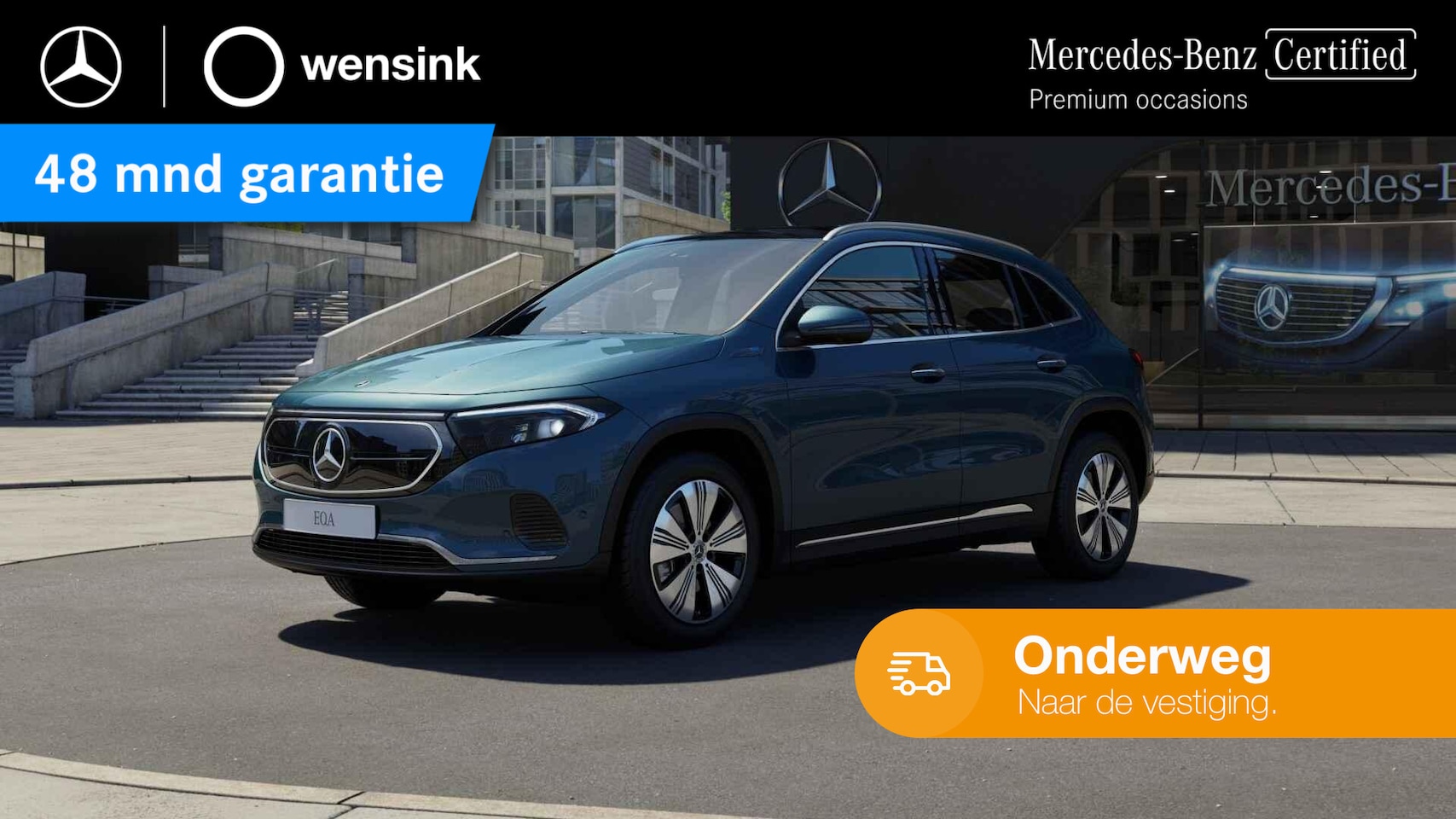 Mercedes-Benz EQA - 250 Business Solution Luxury 67 kWh | Premium pakket | Memory | Widescreen | - AutoWereld.nl