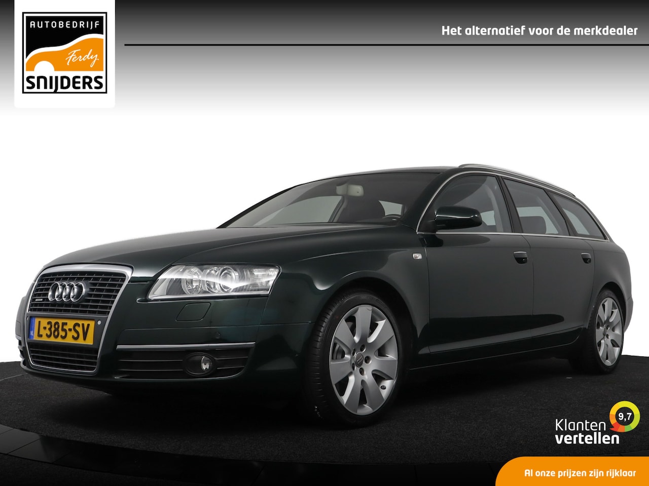 Audi A6 Avant - 4.2 FSI Quattro Youngtimer | 100% onderhouden | Pracht exemplaar met aantoonbare lage kilo - AutoWereld.nl