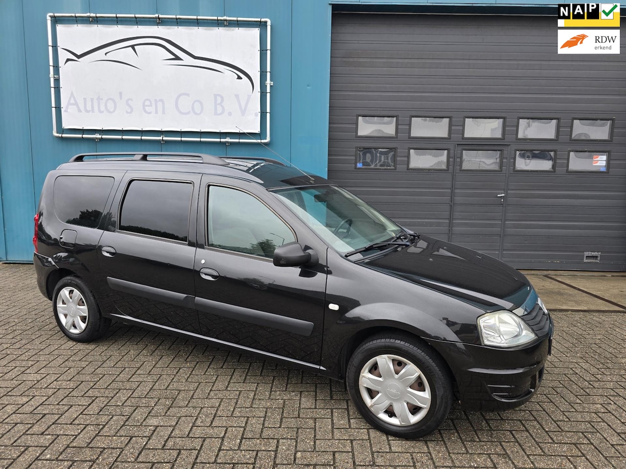 Dacia Logan MCV - 1.6 Ambiance Airco Stuurbekr Trekhaak NL Auto NAP Incl nw Apk 09-2026 - AutoWereld.nl