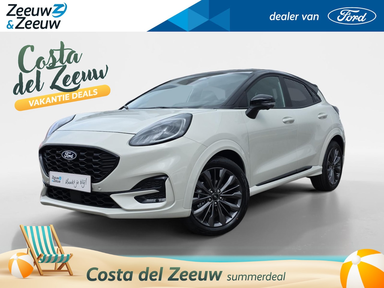 Ford Puma - 1.0 EcoBoost Hybrid Sound Edition | Gelimiteerde oplage | B&O Audio | Dodehoek Detectie | - AutoWereld.nl