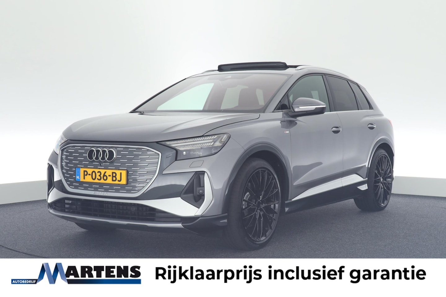 Audi Q4 e-tron - 40 Launch edition S Competition 77 kWh Trekhaak Camera Sonos Leder Keyless Stoelverwarming - AutoWereld.nl