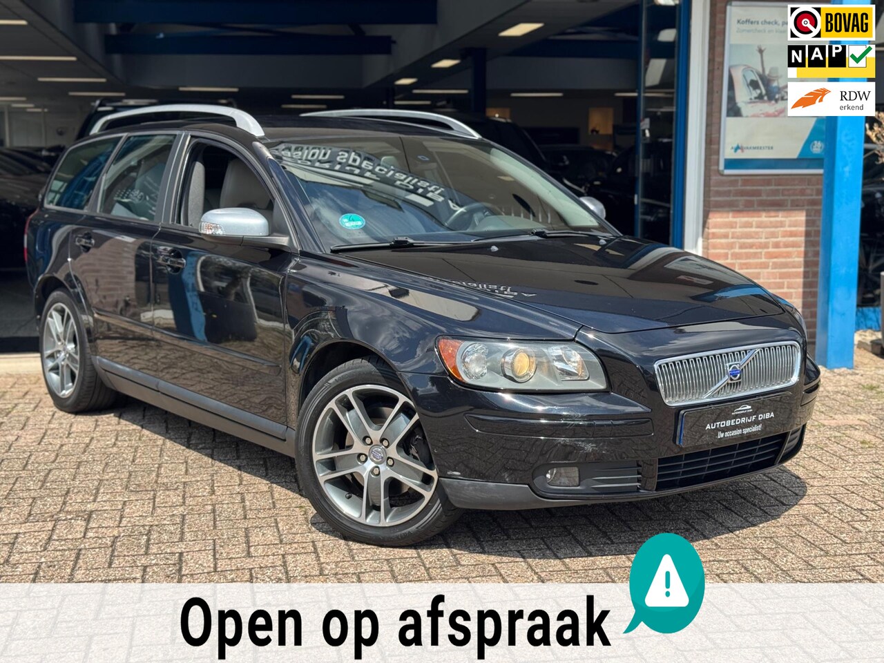 Volvo V50 - 2.4 Edition II Sport 2006 AUT LEDER NAP! - AutoWereld.nl