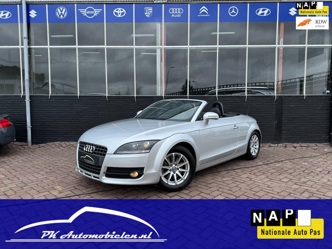 Audi TT Roadster - 2.0 TFSI **CLIMA + STOELVERW. + ELEK KAP + CARPLAY** - AutoWereld.nl