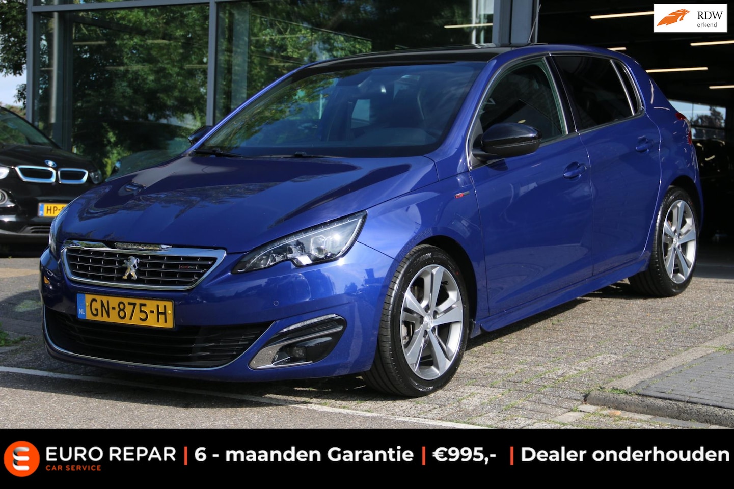 Peugeot 308 - 1.2 e-THP Blue Lease Premium GT-LINE NL-AUTO NAP - AutoWereld.nl