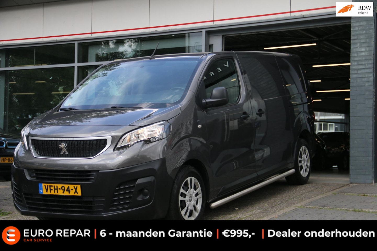 Peugeot Expert - 2.0 BlueHDI 120 Standard Pro NL-AUTO AIRCO TREKHAAK 2X SCHUIFDEUR - AutoWereld.nl