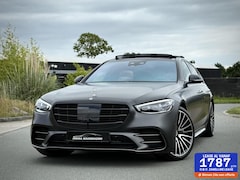 Mercedes-Benz S-klasse - 580 e 4MATIC Lang AMG Designo|Panoramadak|Chauffeurspakket|Night pakket|Alcantara hemel|Bu