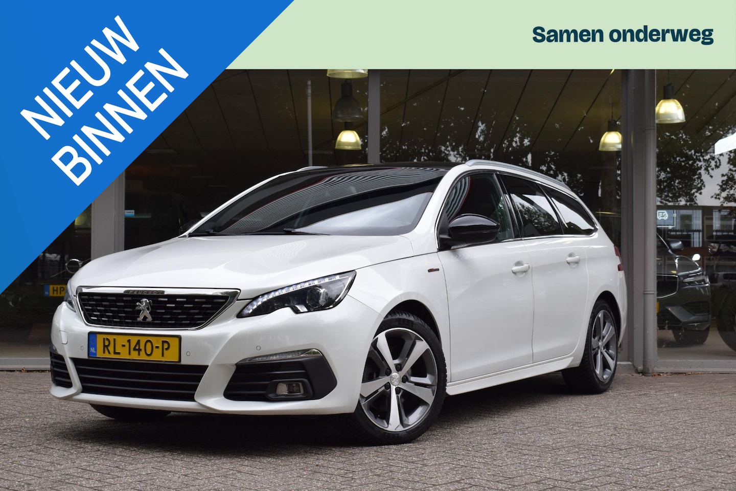 Peugeot 308 SW - 2.0 BlueHDI Blue Lease GT-Line Pano/Camera/Led/Clima/Cruise/ Prachtige auto! - AutoWereld.nl