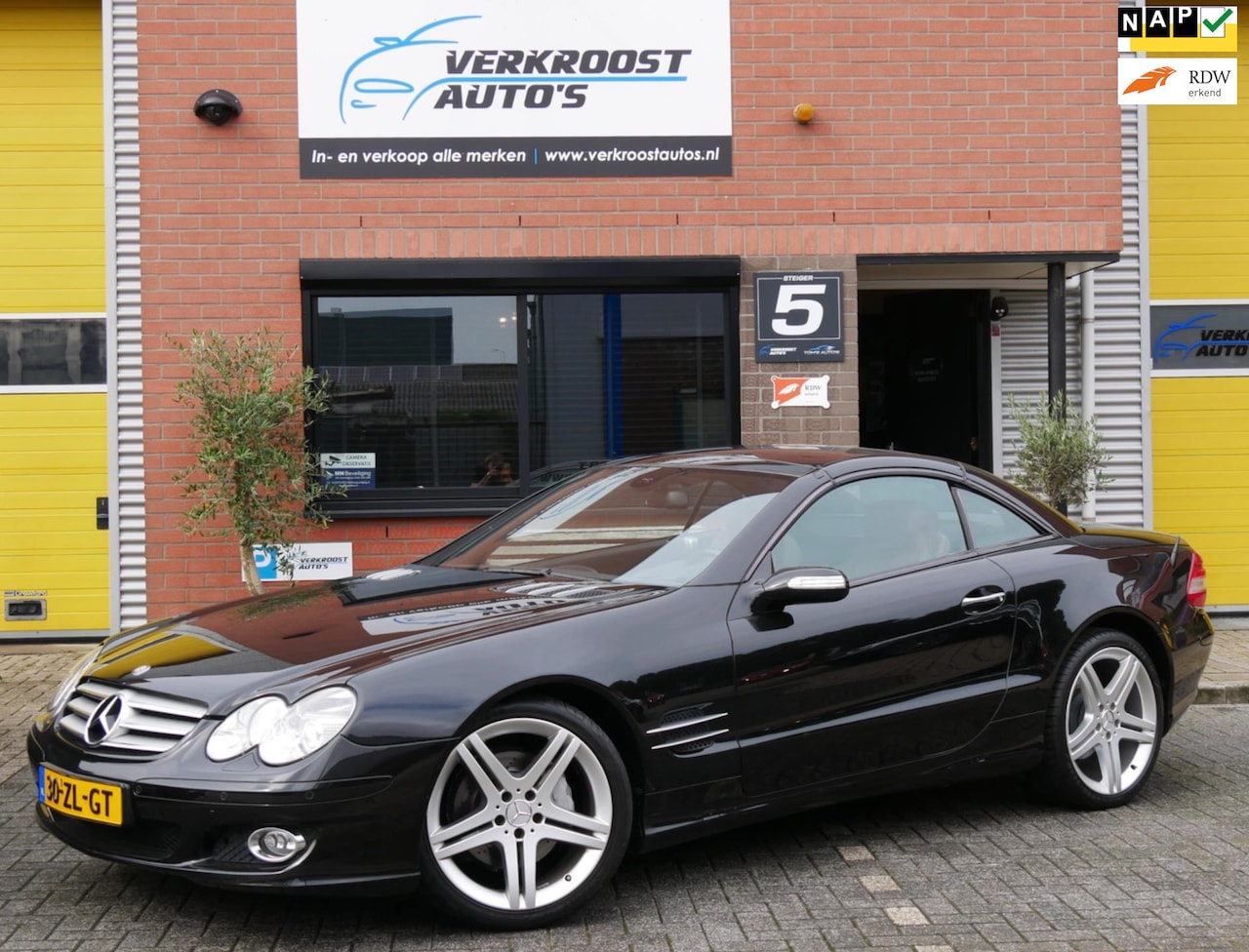 Mercedes-Benz SL-klasse Cabrio - 350. stoelverwarming/verkoeling. memory.cruise - AutoWereld.nl