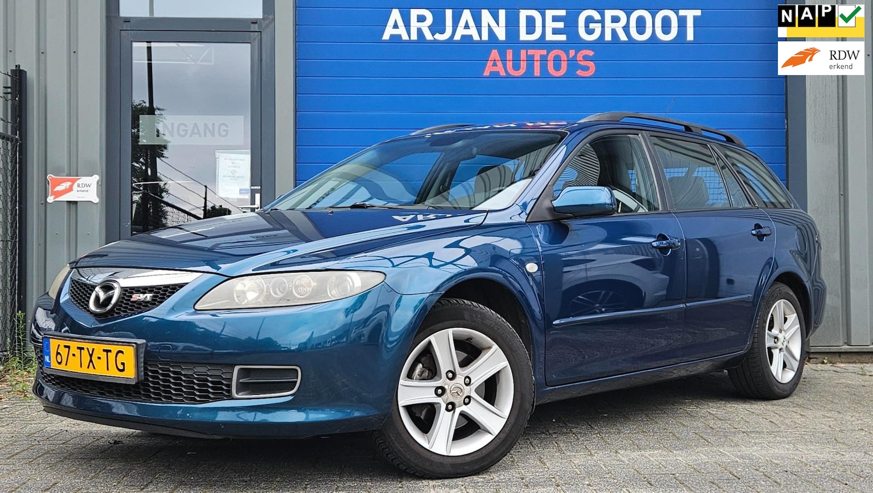 Mazda 6 Sportbreak - 2.0i S-VT Touring 147PK Clima Cruise Nette auto! Airco - AutoWereld.nl